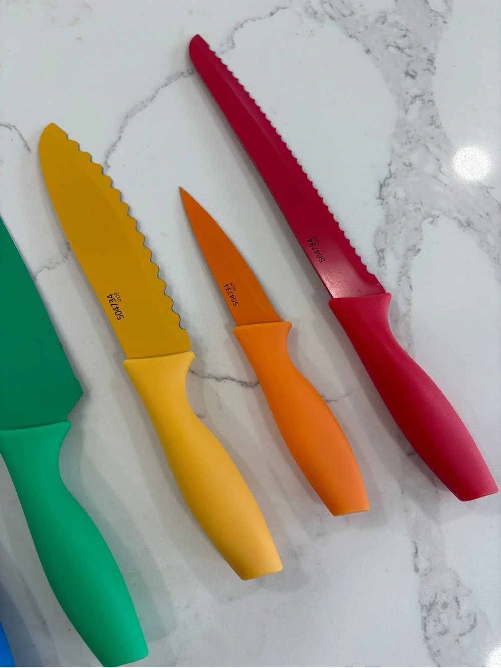 Cuisinart Colorful Nonstick Kitchen Knife Set of 6